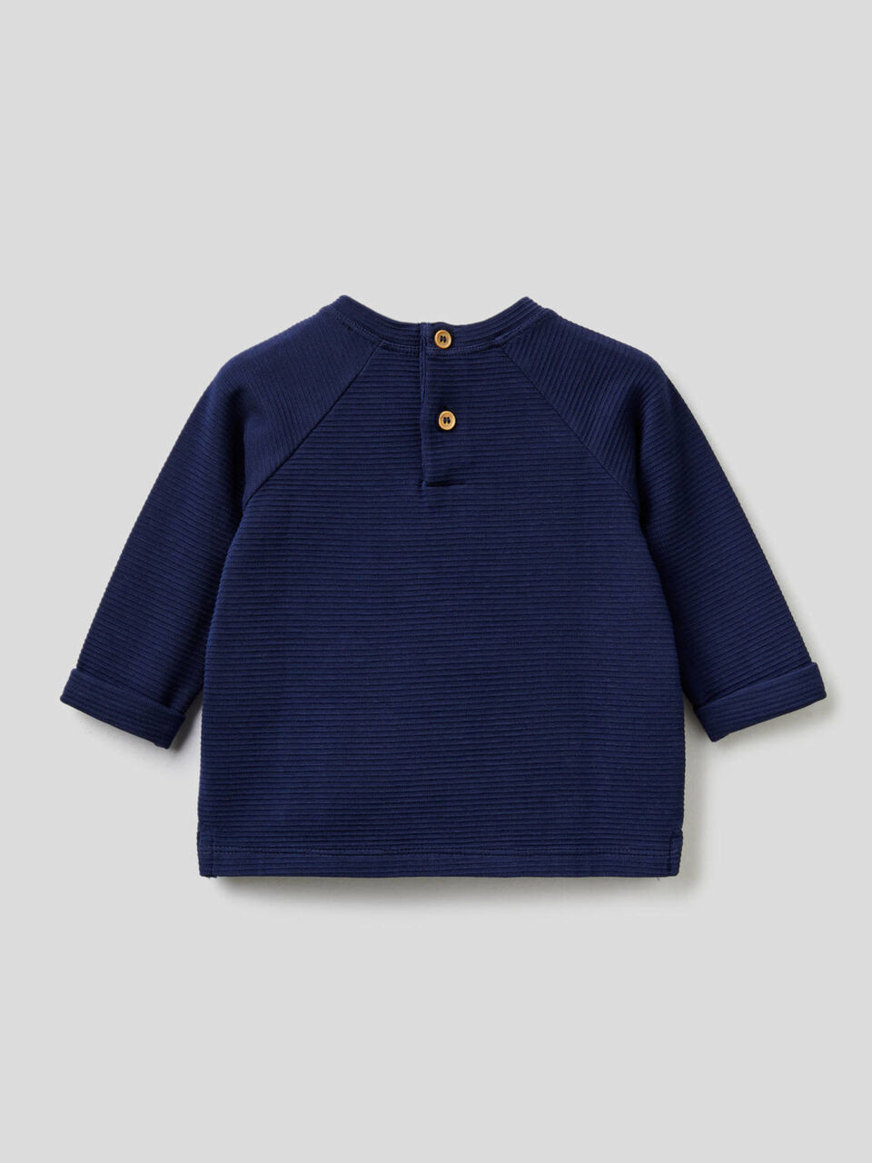 Sweatshirt in stretch organic cotton image number 2