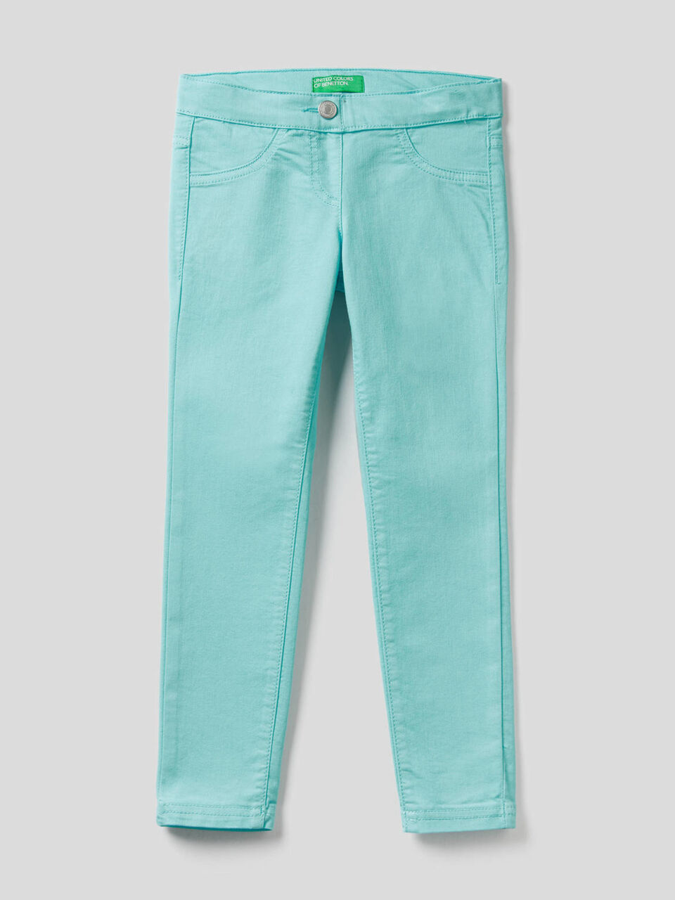 Pantalon en twill de coton mélangé image number 1