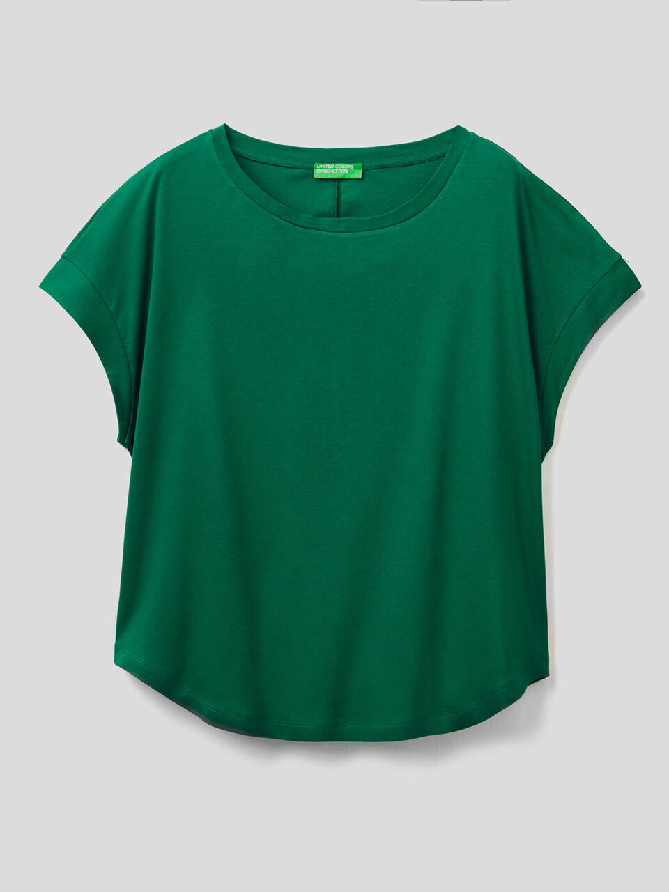 T-shirt 100% coton avec manches kimono image number 1
