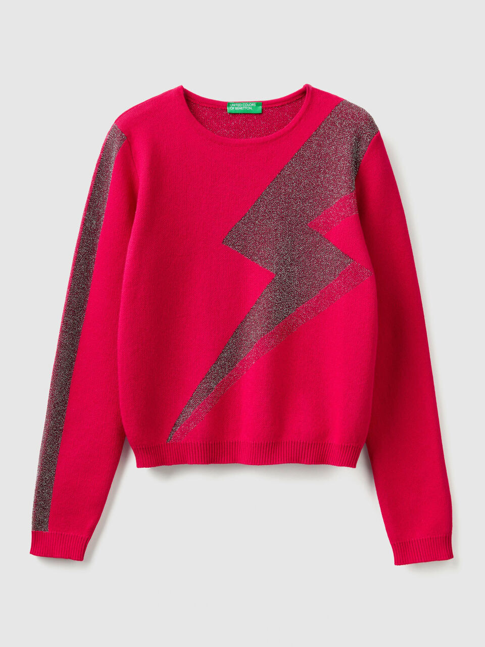 Pull avec motifs lurex image number 1