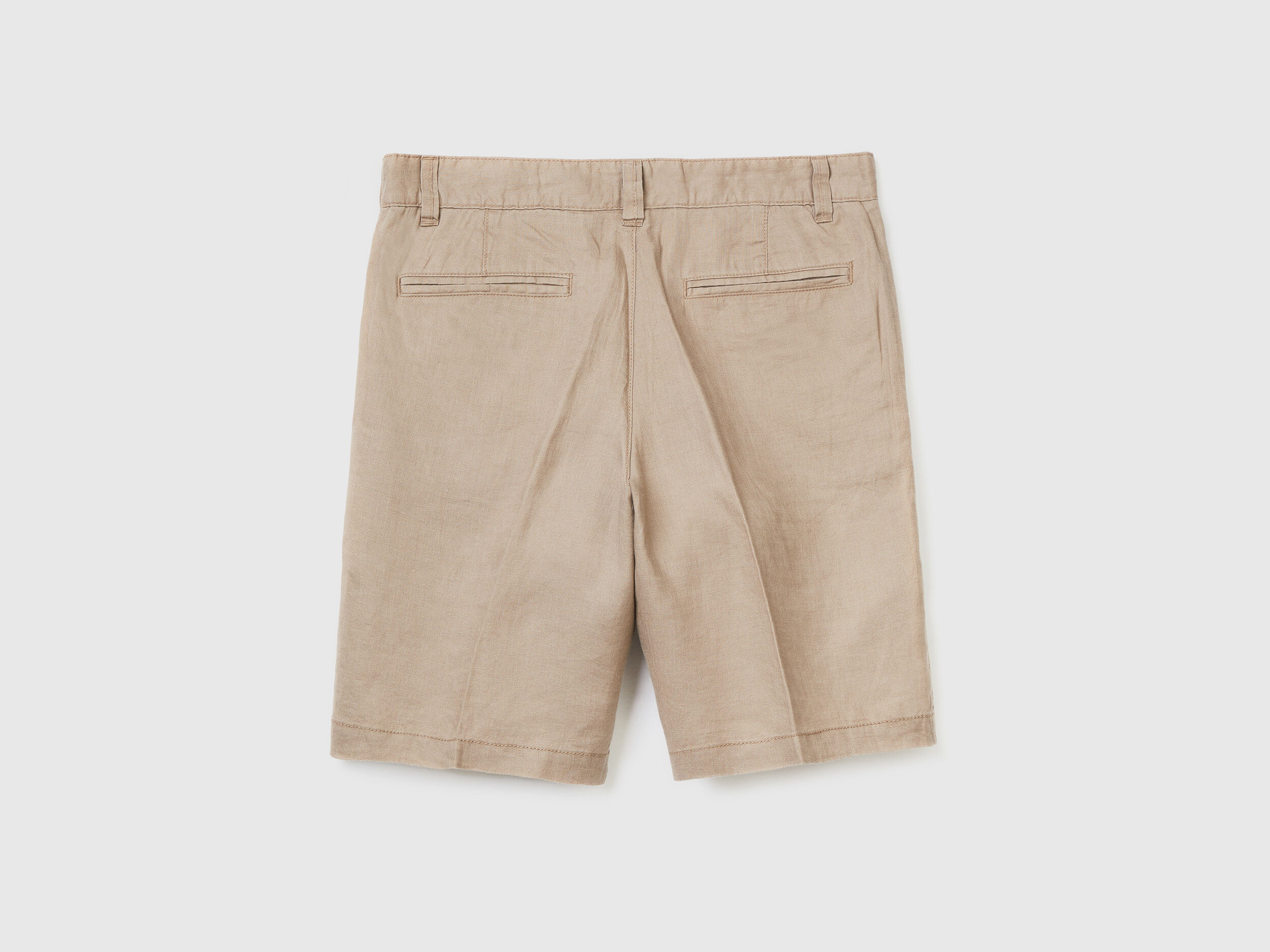 Benetton pantaloni lino new arrivals