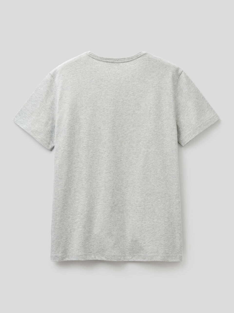 T-shirt in 100% cotone con slogan Uomo image number 2