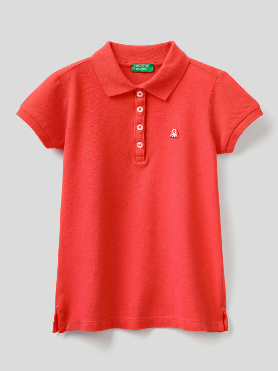 Polo in cotone stretch image number 1