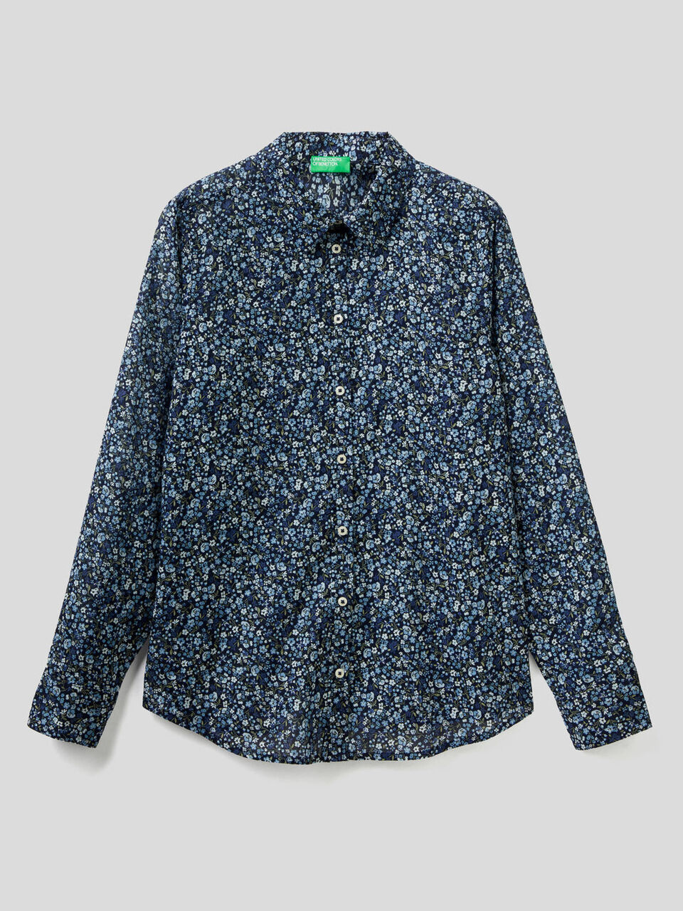 Bluse mit All-over-Muster image number 1