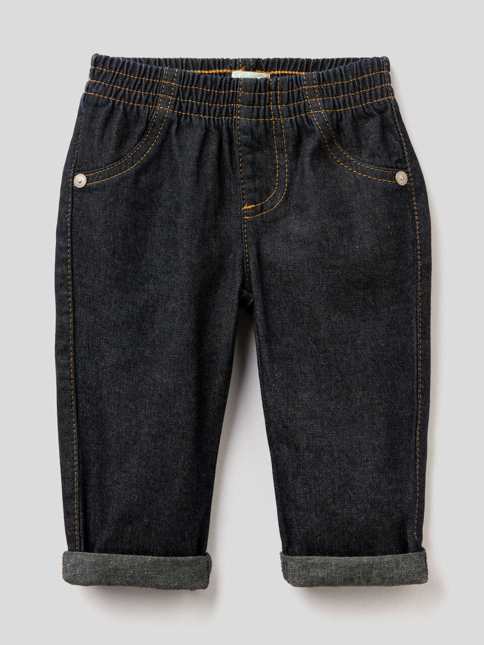 Jeans en denim de 100 % coton image number 1