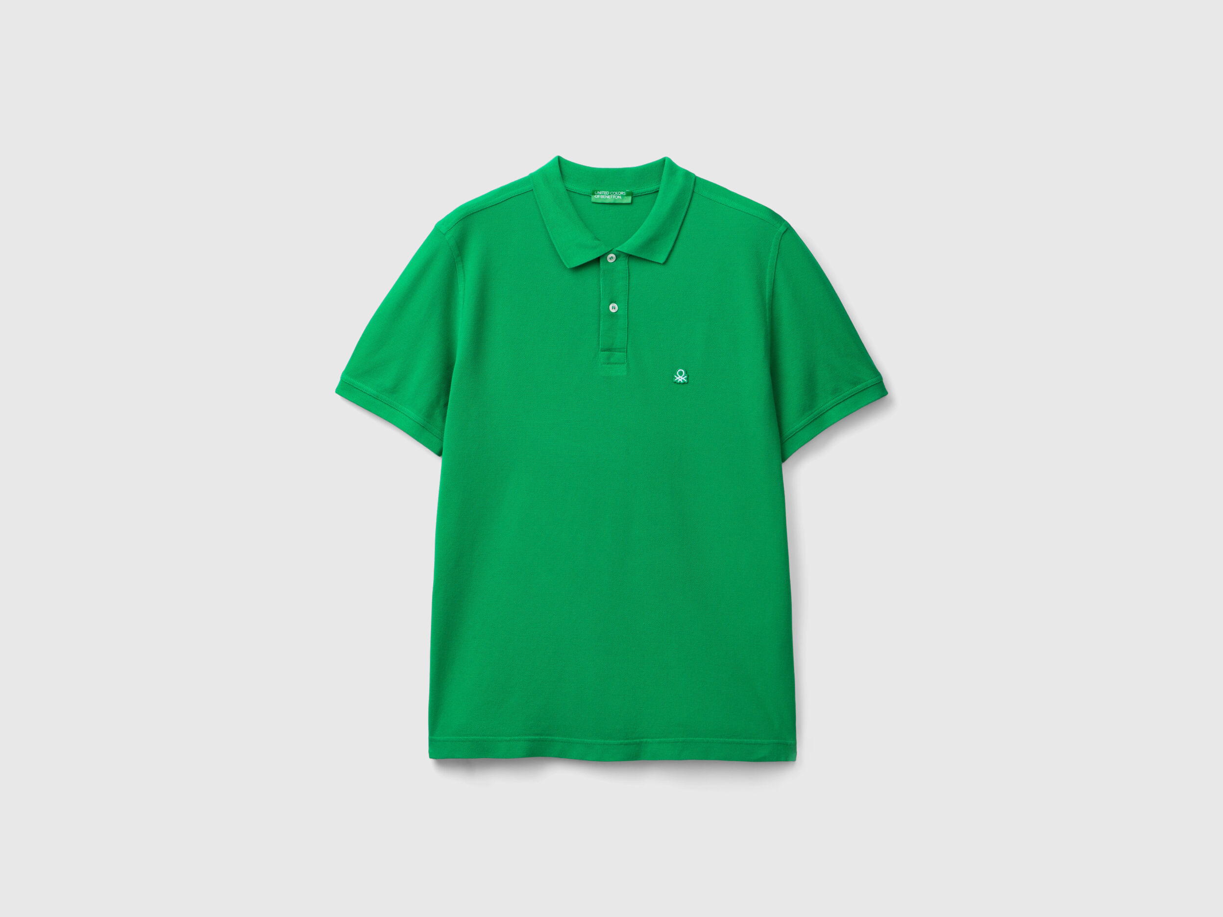 Polo verde regular fit Verde Benetton