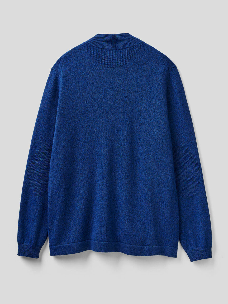 Cardigan zippato misto lana e cashmere image number 2