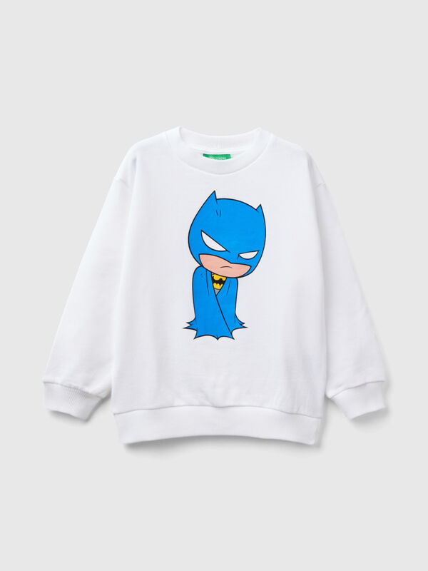 Sweatshirt ©&™ DC Comics Batman in Weiß Jungen