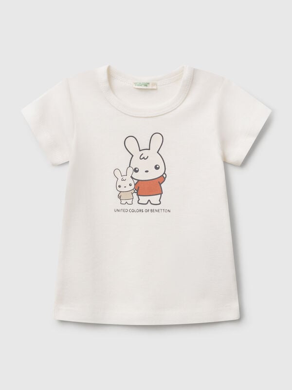 Baumwoll-T-Shirt Newborn