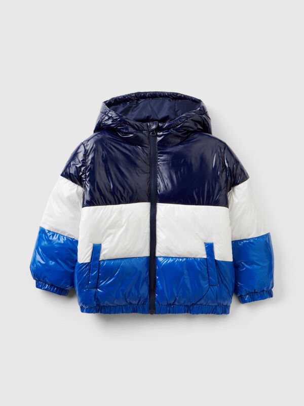 Color block padded jacket Junior Boy
