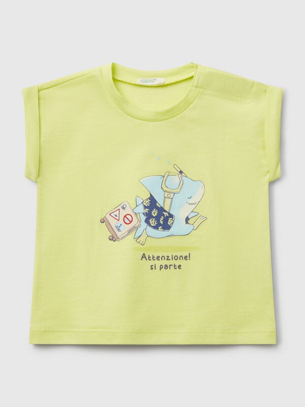 T-shirt à manches courtes avec imprimé Naissancede