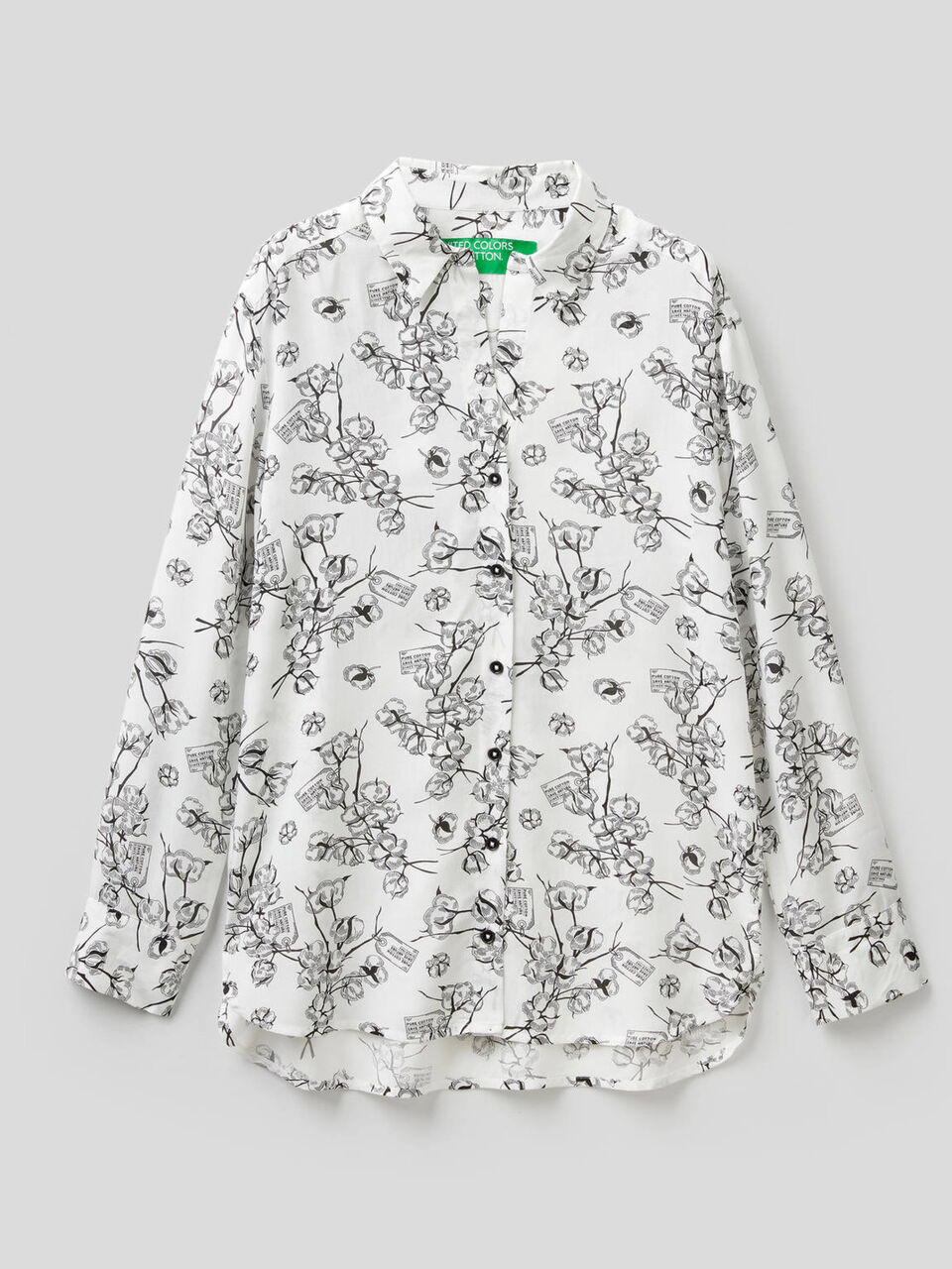 Chemise fluide à motifs imprimés image number 1