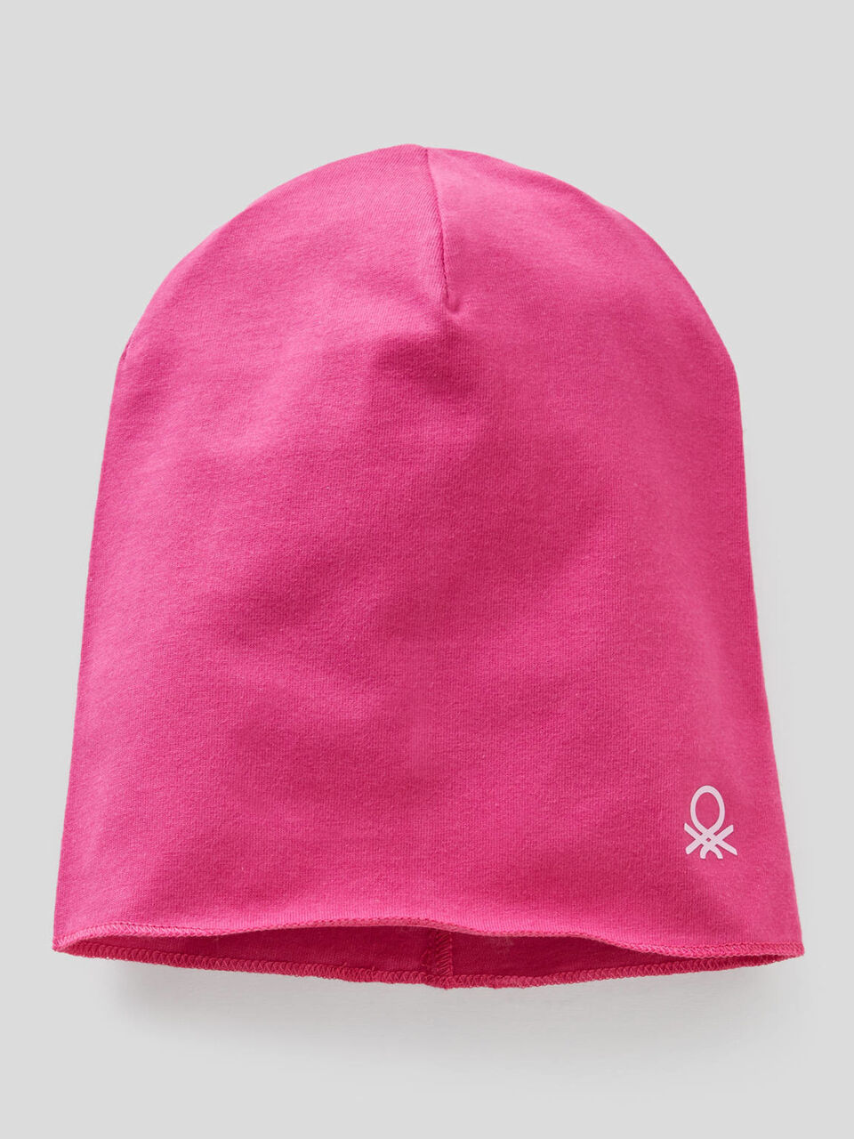 Cap in stretch cotton jersey image number 1