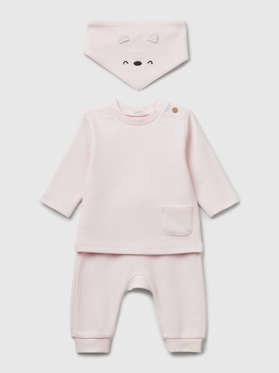 SET T-SHIRT+PANT+BAV Baby image number 1