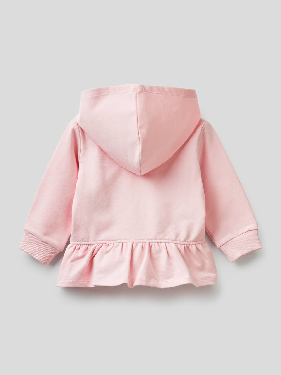 Sweatshirt mit Rüsche und Kapuze image number 2