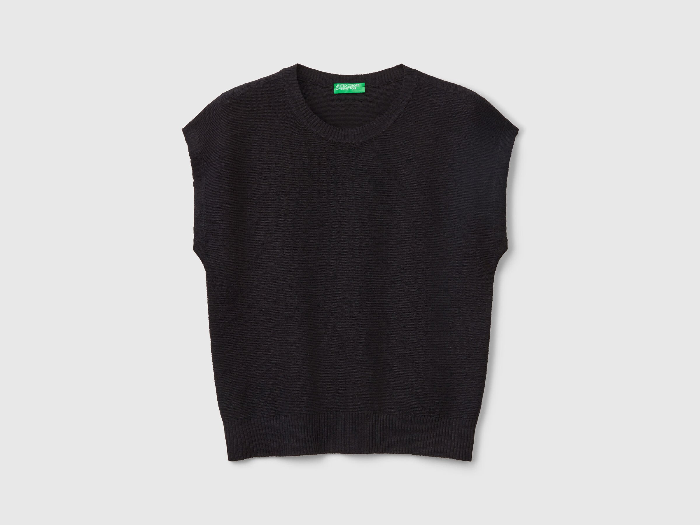 SLEEVELESS SWEATER Women image number 3