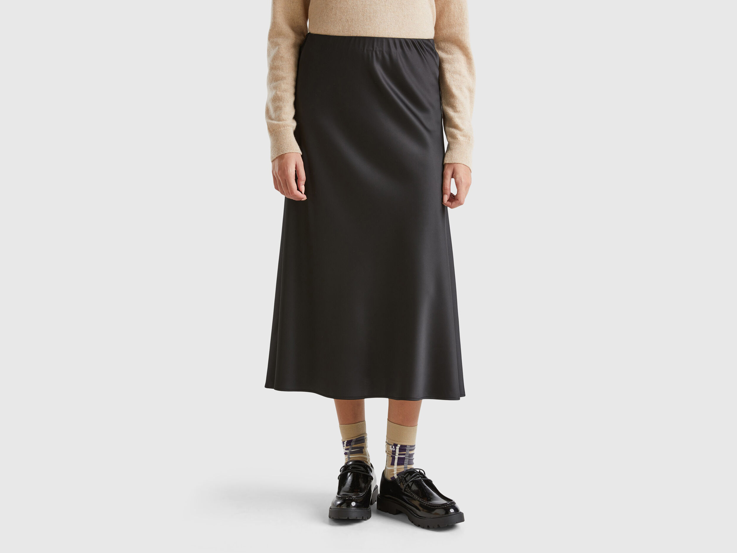 Benetton gonna plissettata on sale