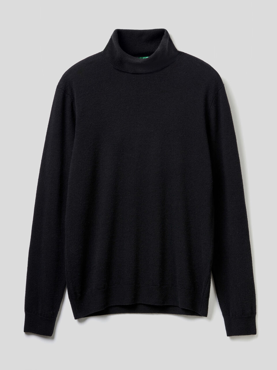 Pull col roulé en pure laine vierge image number 1