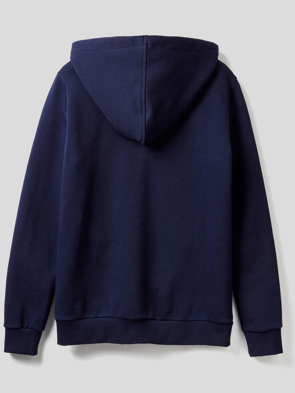 Zip-up hoodie in 100% cotton image number 2