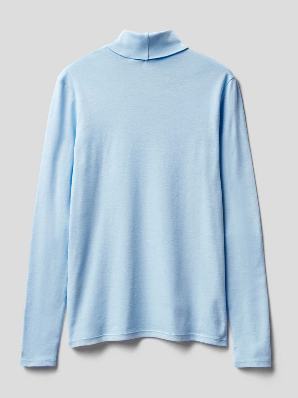 T-shirt a manica lunga con collo alto image number 2