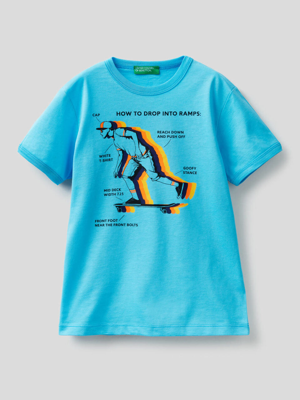 T-Shirt mit Maxi-Print Skateboard image number 1