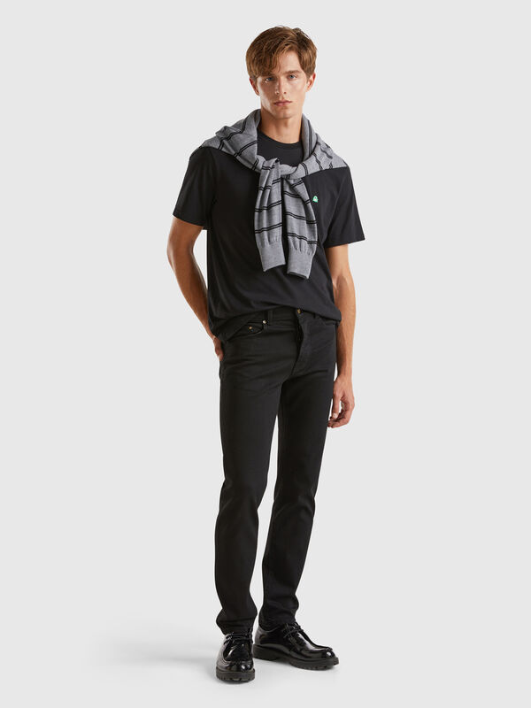 Slim-Fit-Jeans mit fünf Taschen Herren