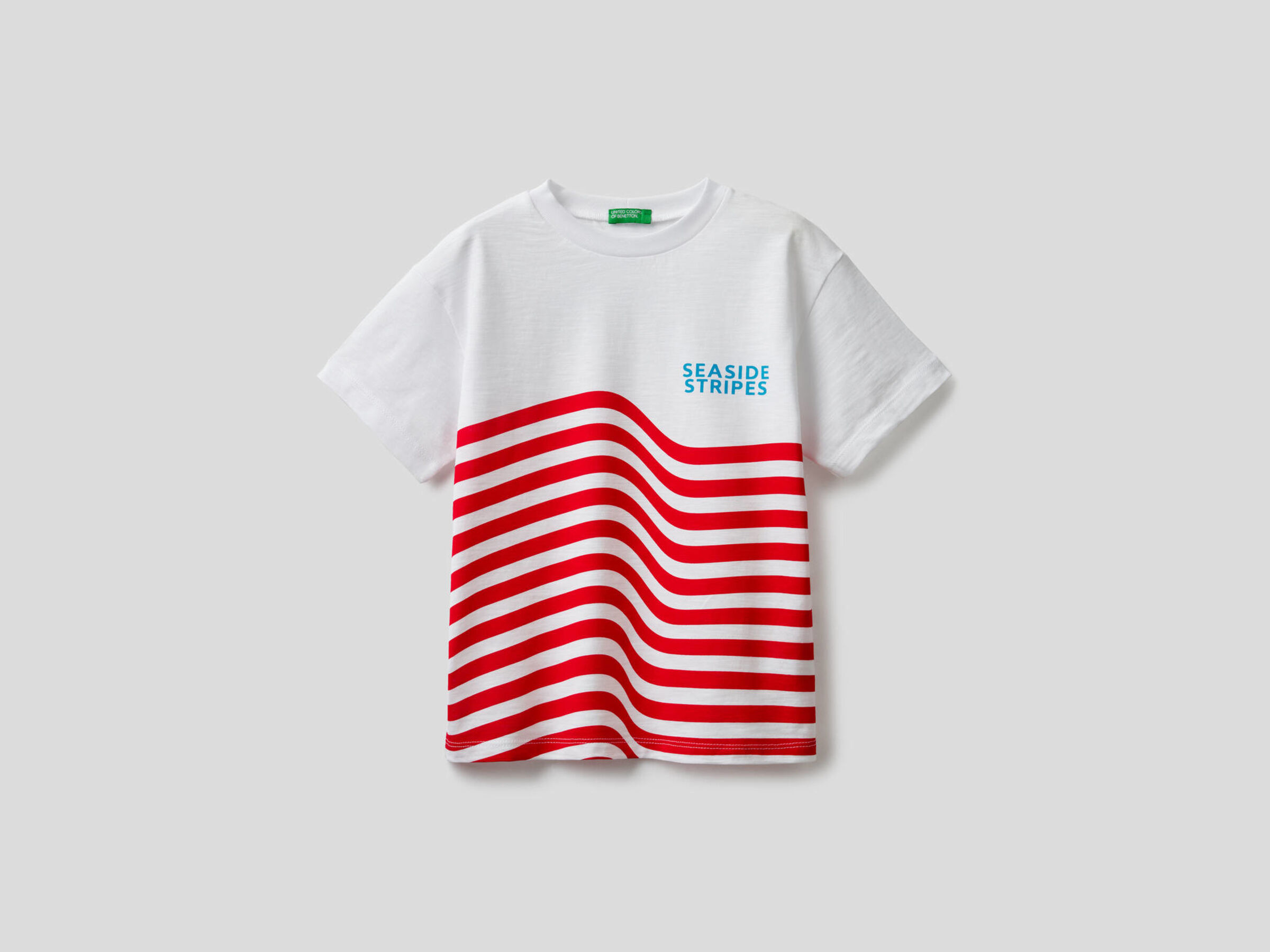 T-Shirt aus Baumwolle mit Prints image number null