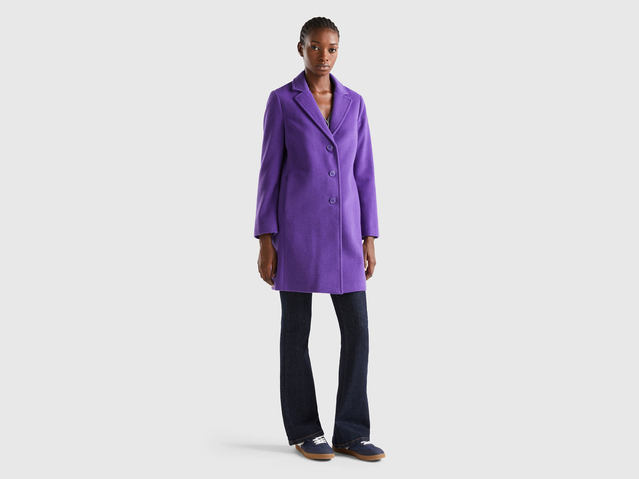 Manteau violet deals