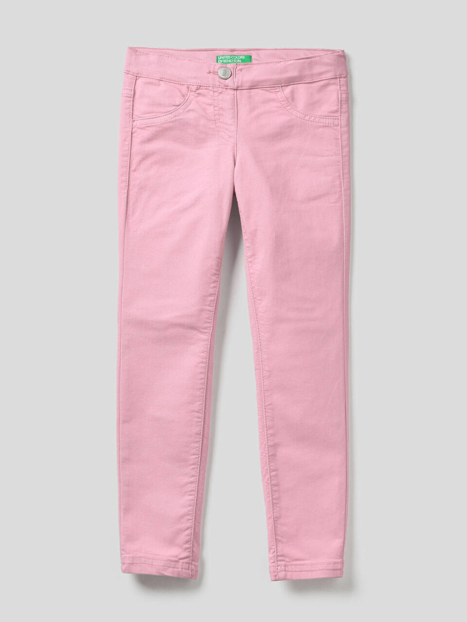 Pantalon en twill de coton mélangé image number 1
