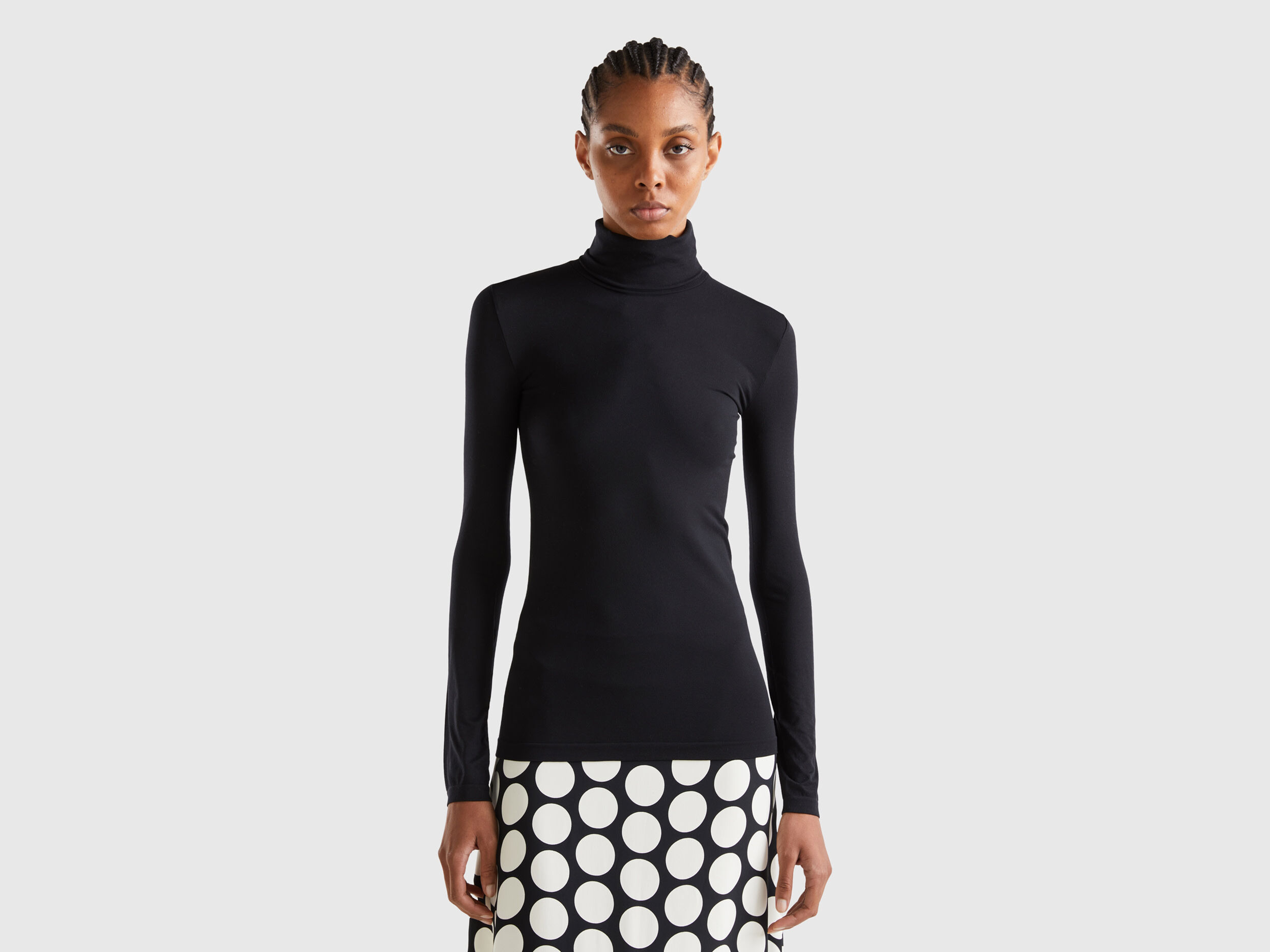 Turtleneck stretch deals