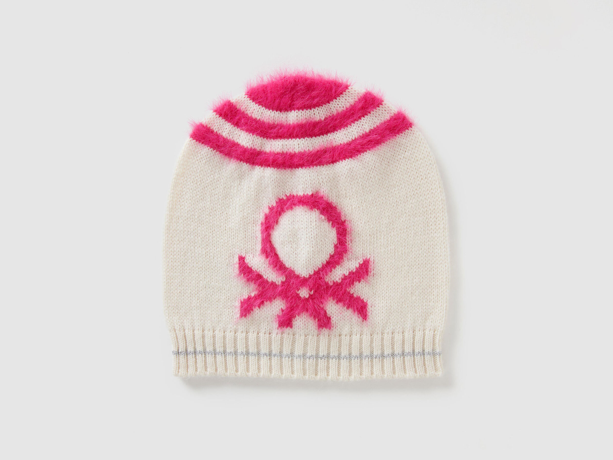 Cappello con logo e lurex image number null