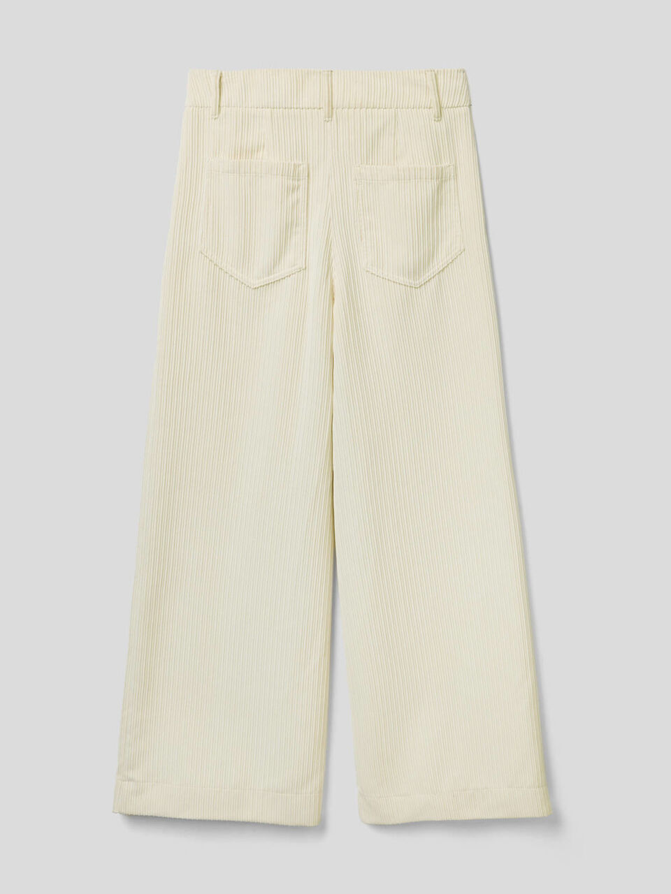 Pantalon palazzo en velours image number 2