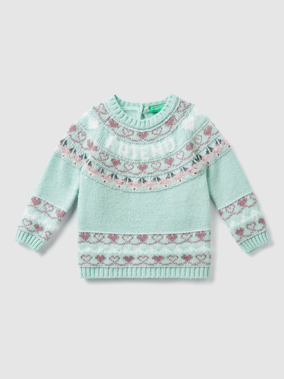 Maglia di lana jacquard image number 1