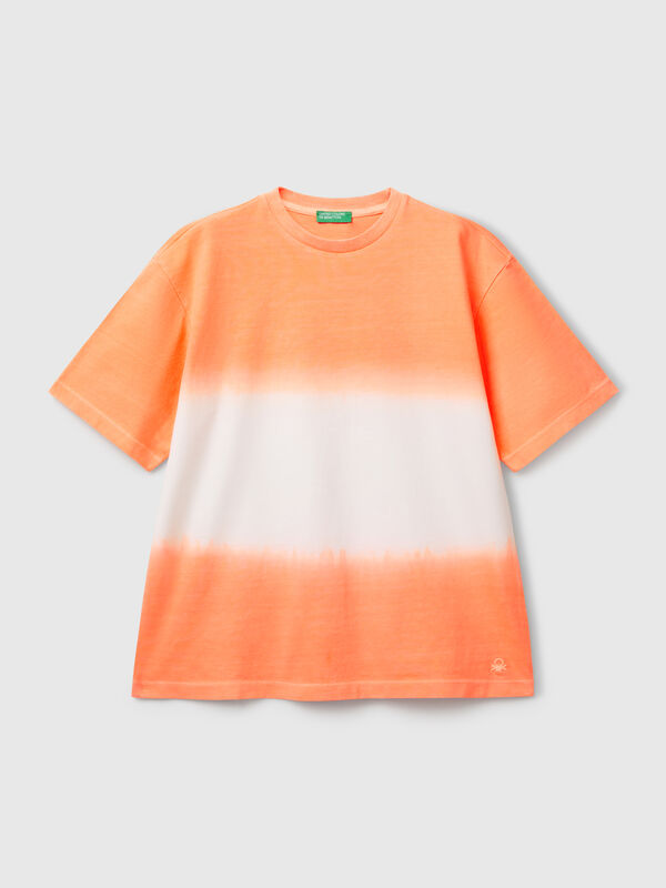 Oversized fit dip-dye t-shirt Junior Boy