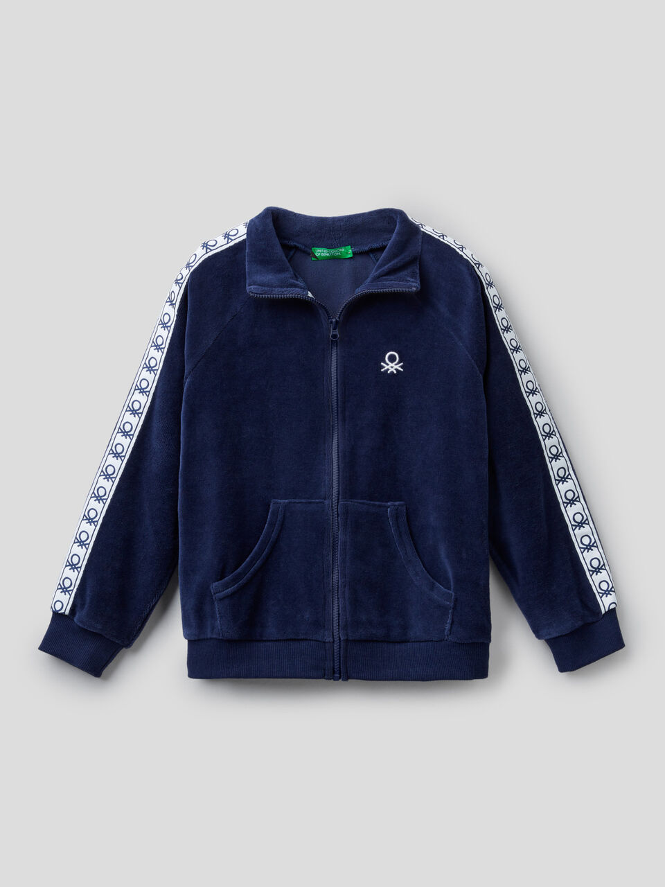 Sweatshirt aus Chenille mit Logo image number 1