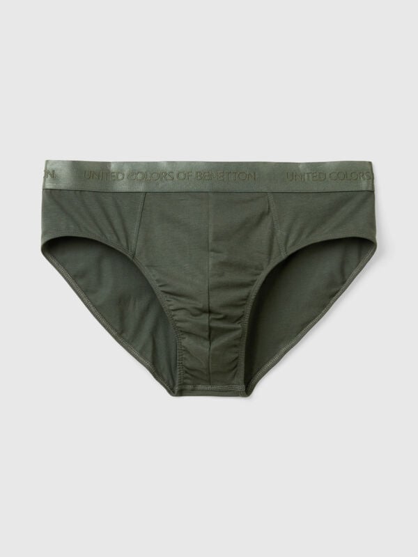 Slip en mélange de lyocell Homme