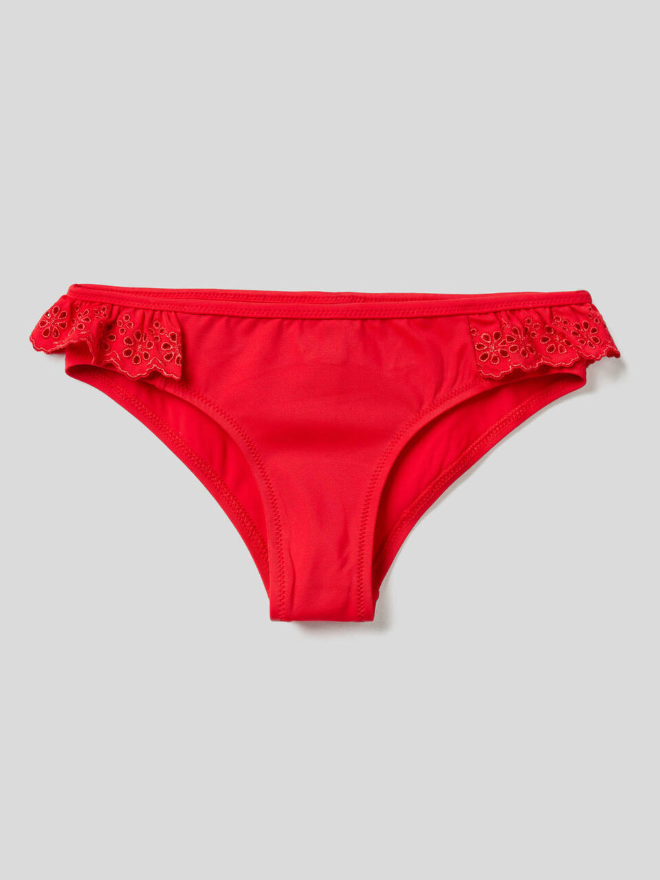 Slip costume in ECONYL® con balza image number 1