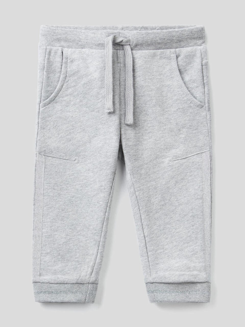 Hose aus Sweatstoff mit Lurex-Details image number 1