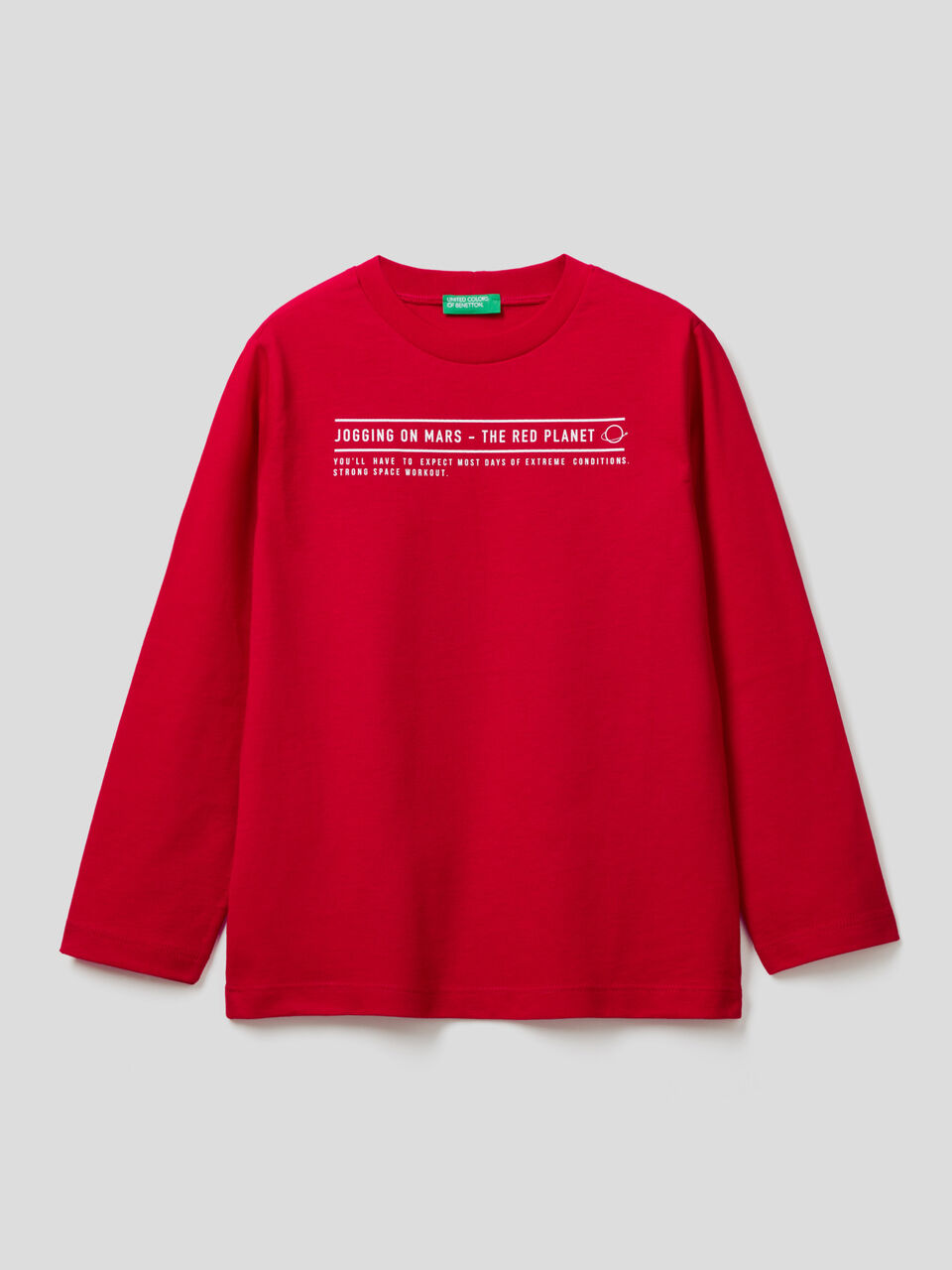 Shirt aus Bio-Baumwolle mit Print image number 1