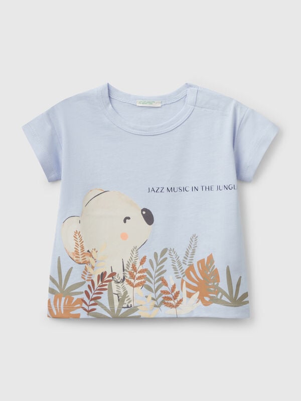 T-shirt boxy fit con stampa Baby