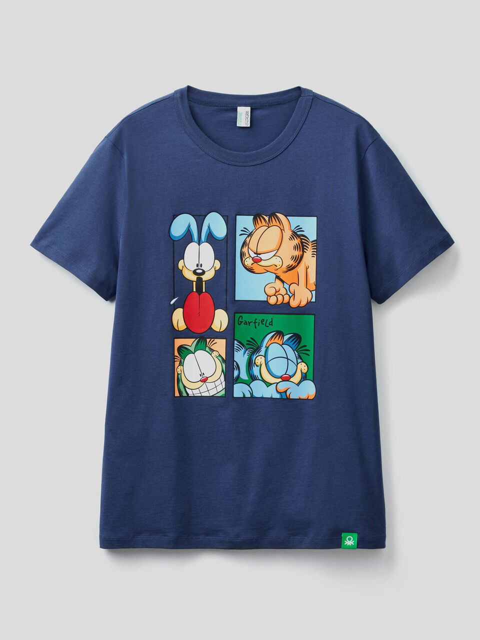 T-shirt Garfield in puro cotone image number 1
