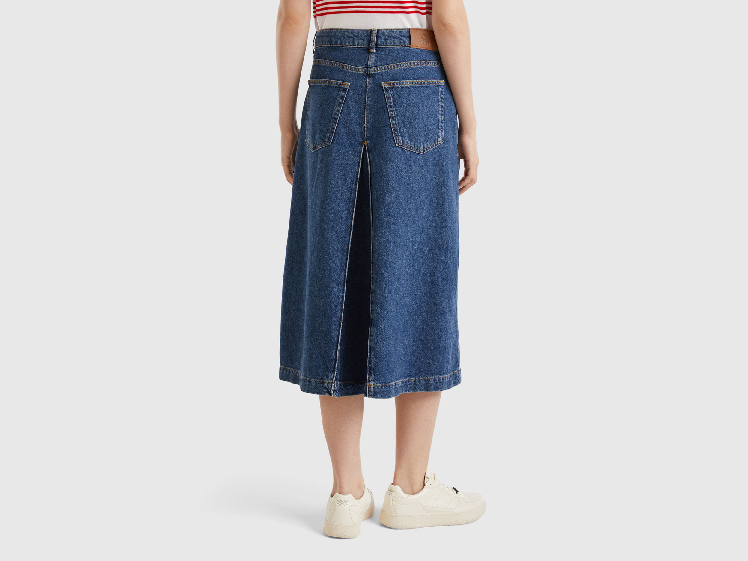 Gonna jeans benetton bambina store