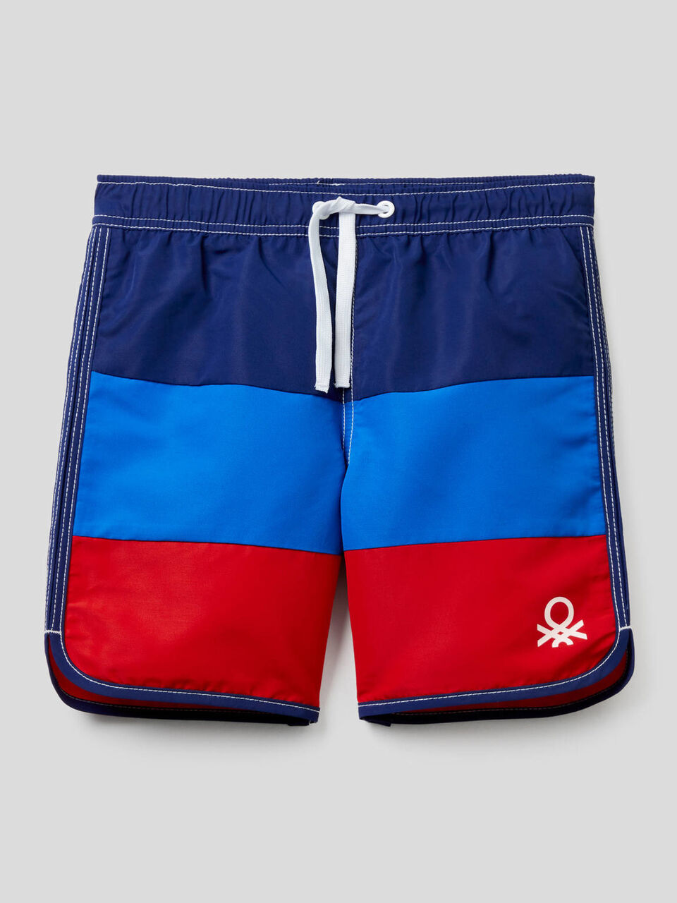 Boxer de bain color block image number 1