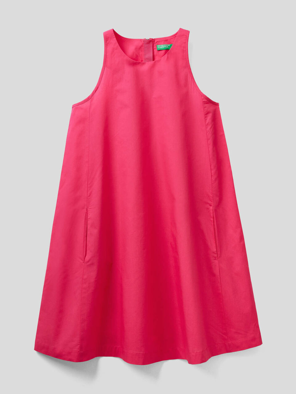 Sleeveless A-line dress image number 1