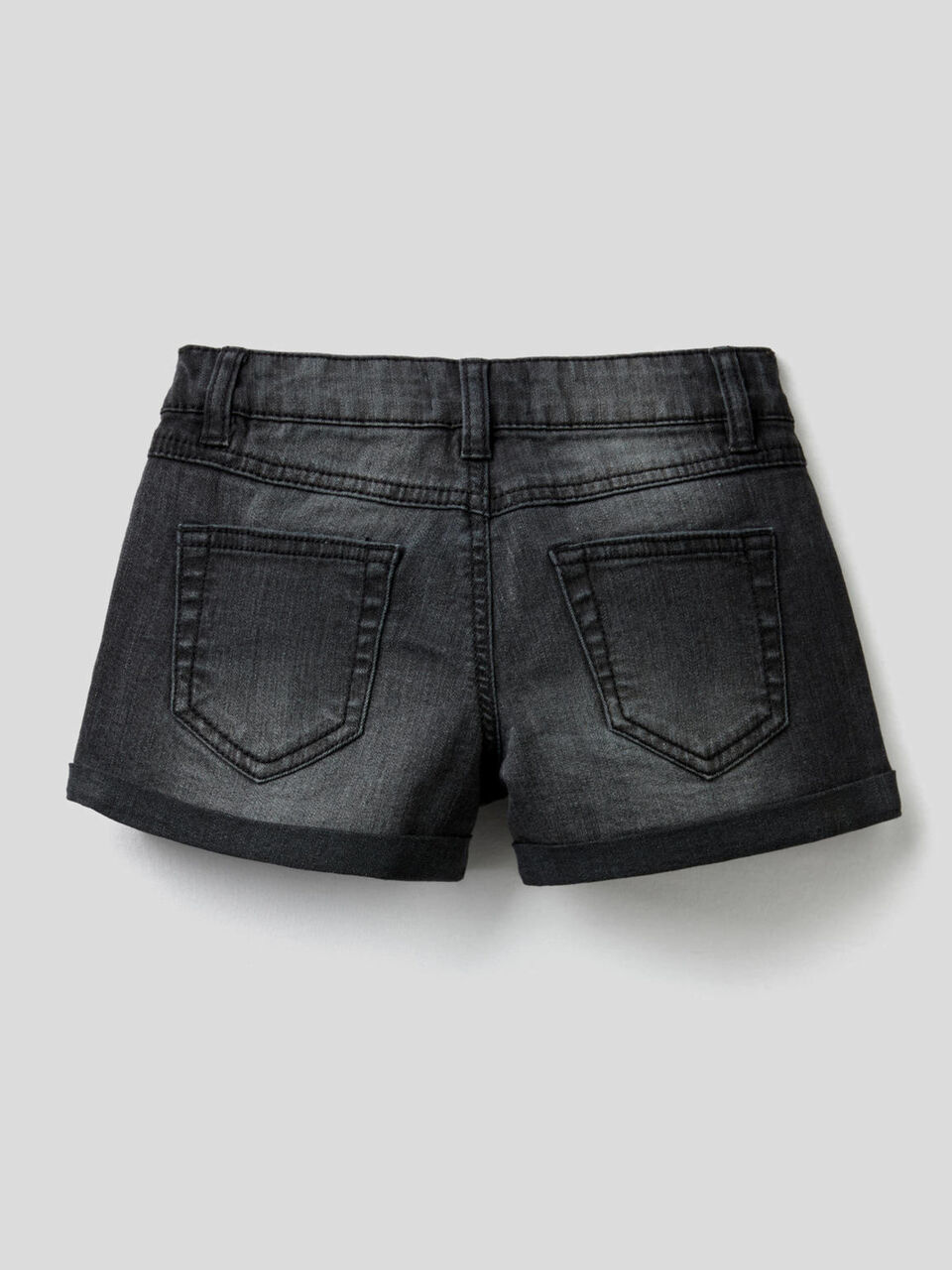 Shorts in cotone elasticizzato image number 2