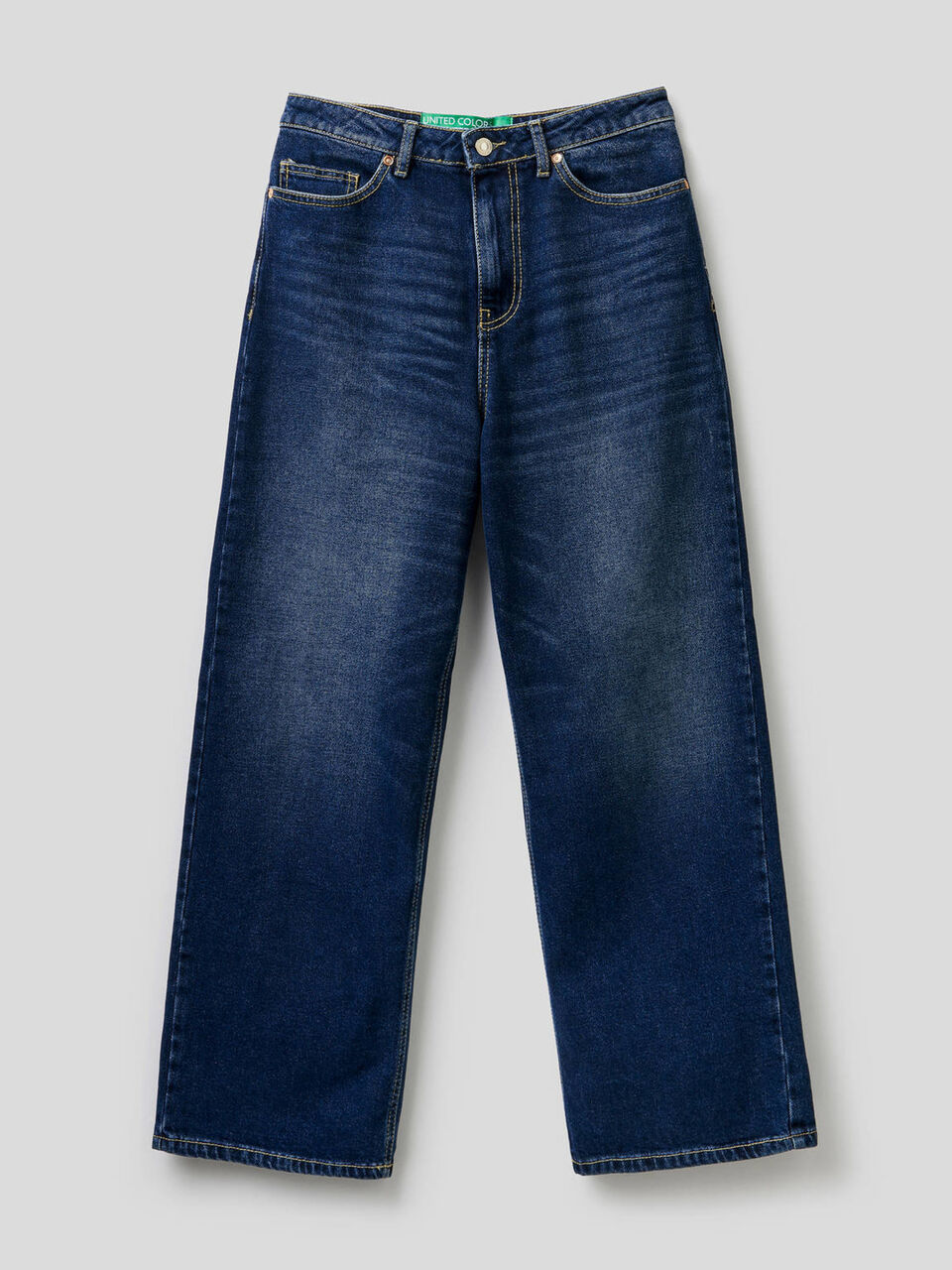 Jeans aus stretchigem Denim im Mum Fit image number 1