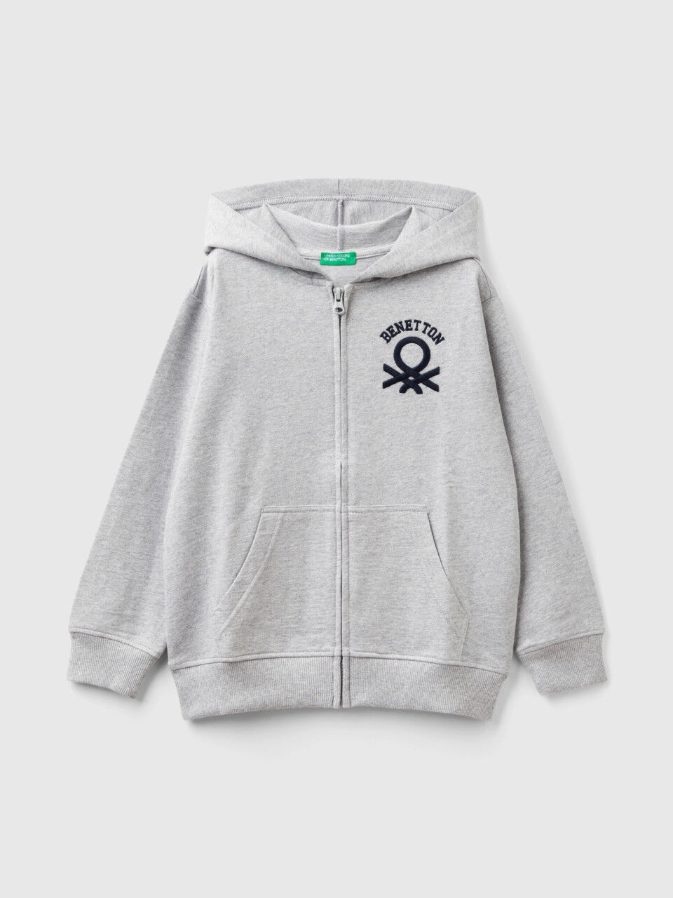 Felpa con zip fino al cappuccio bambino new arrivals