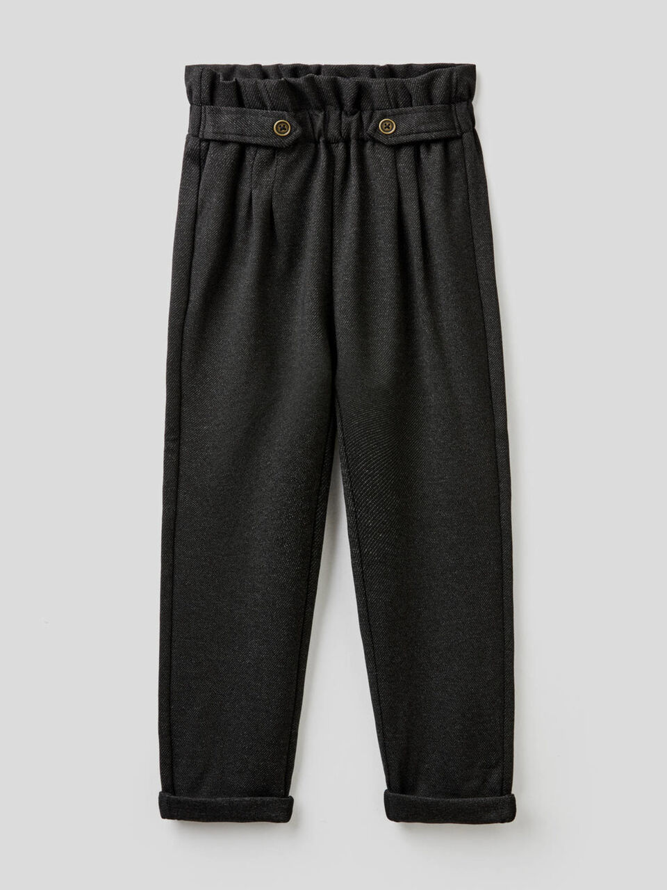 Weiche Hose mit hohem Bund image number 1