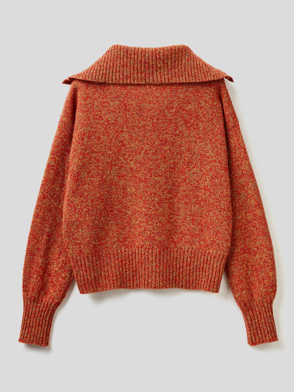 Polo in pura lana Shetland tricot image number 2