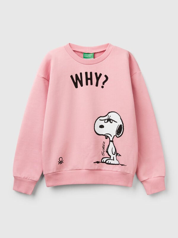 Sweat-shirt en coton Snoopy ©Peanuts Filles